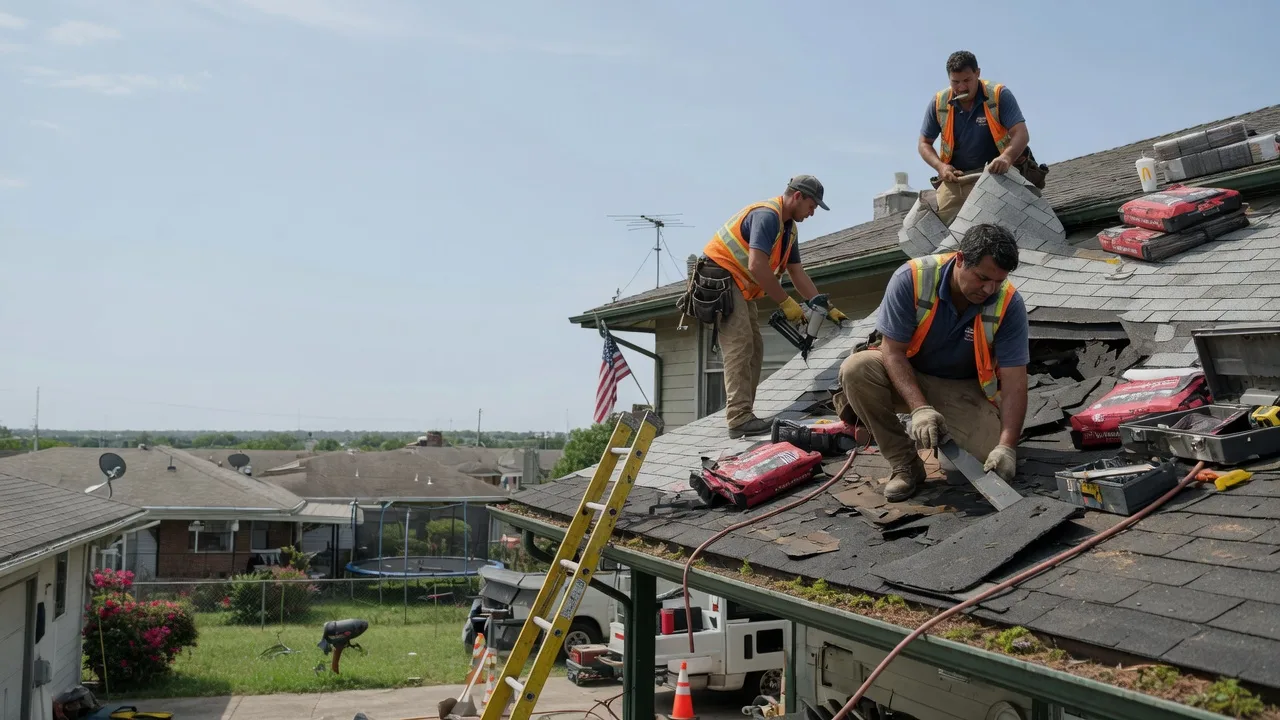 Roof Repair in New Llano, LA near me
